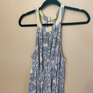 {Free People} Halter Top Long Shirt